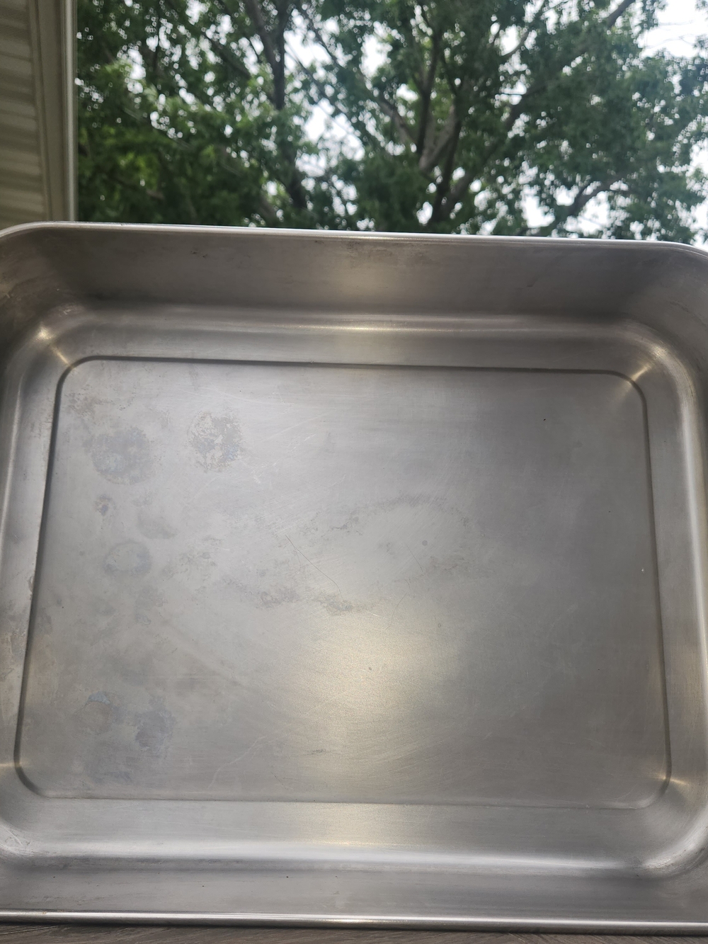 Princess House Stainless Steel Baking Pan - Silver